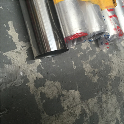 Tuyau en acier inoxydable Astm A554 Grade 201/304L/316L Tuyau en acier inoxydable miroir Polissage de surface décoratif