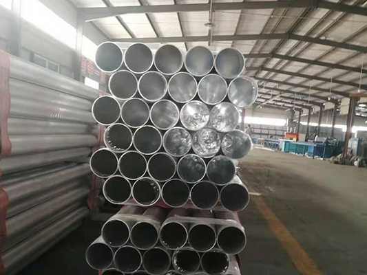 Pipe en aluminium galvanisé de haute dureté de haute qualité 7075