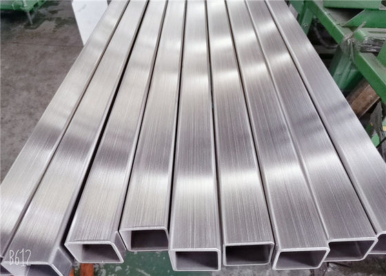 4 5 6 8 304 tube carré inoxydable du tuyau d'acier solides solubles de catégorie