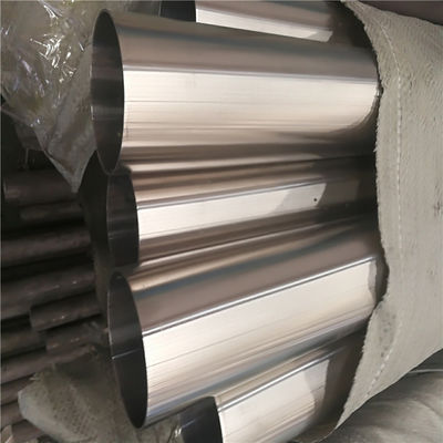 Les tuyaux soudés ronds d'acier inoxydable programment 40 No.4 la finition laminée à froid sans couture 22mm 200mm